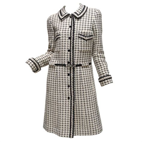 plaid chanel|women's chanel coat.